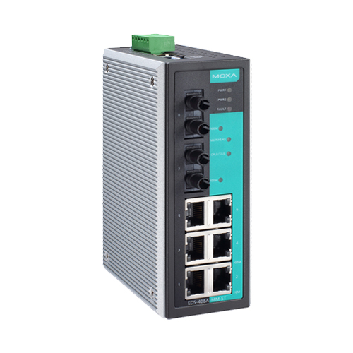 Moxa EDS-408A-MM-ST - Switch Ethernet manageable