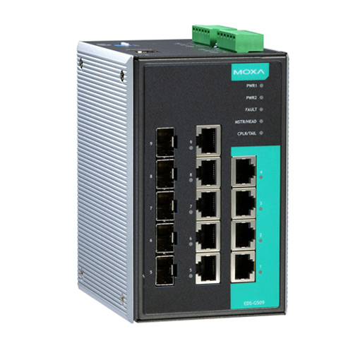 Moxa EDS-G509 - Switch Gigabit Ethernet manageable