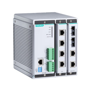 Moxa EDS-608 - Switch Ethernet modulaire manageable