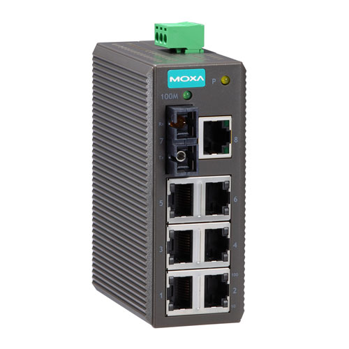 Moxa EDS-208-M-SC - Switch Ethernet non manageable
