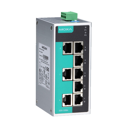 Moxa EDS-208A - Switch Ethernet non manageable