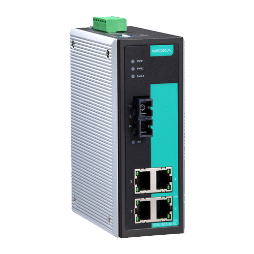 Moxa EDS-305-S-SC - Switch Ethernet non manageable