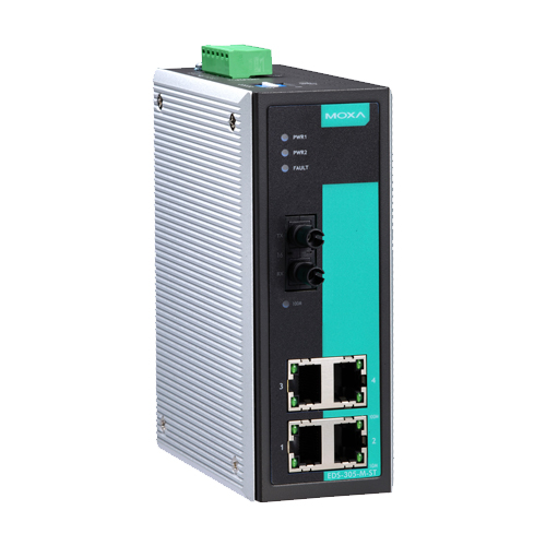 Moxa EDS-305-M-ST - Switch Ethernet non manageable