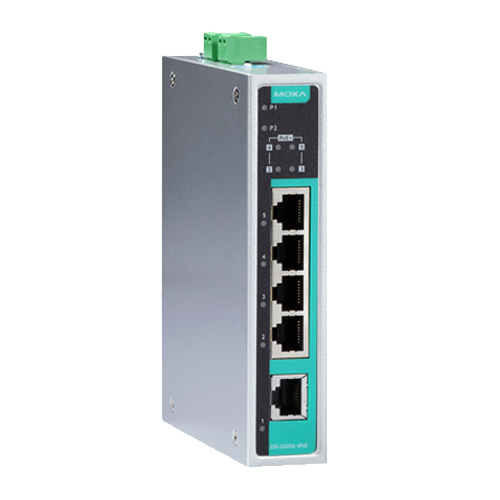 Moxa EDS-G205A-4PoE - Switch Gigabit PoE non manageable