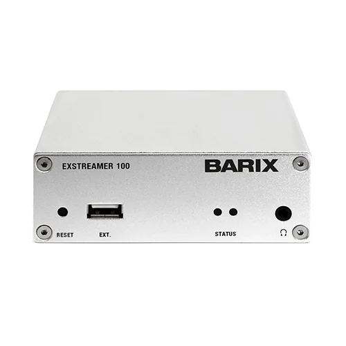 Décodeur audio IP - Exstreamer 100-105-110-120