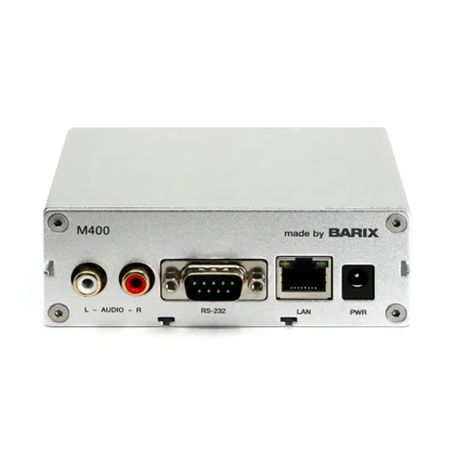 Décodeur audio IP multiformat - Exstreamer M400