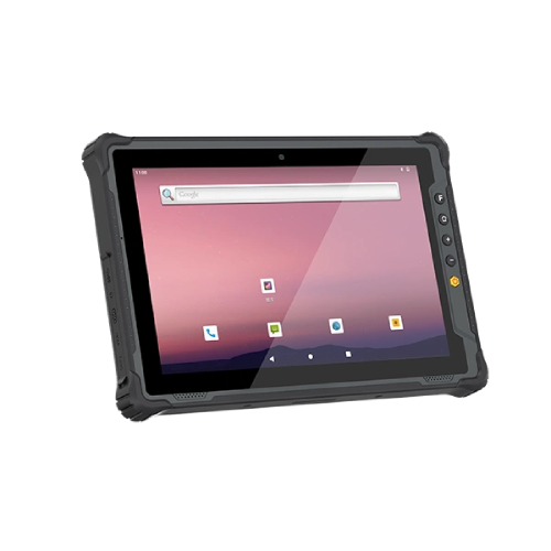 La tablette durcie Android 10" Emdoor EM-R18 inclinée