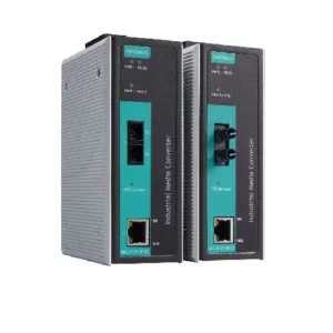Convertisseur Ethernet vers Fibre PoE Industriel IMC-P101 de Moxa