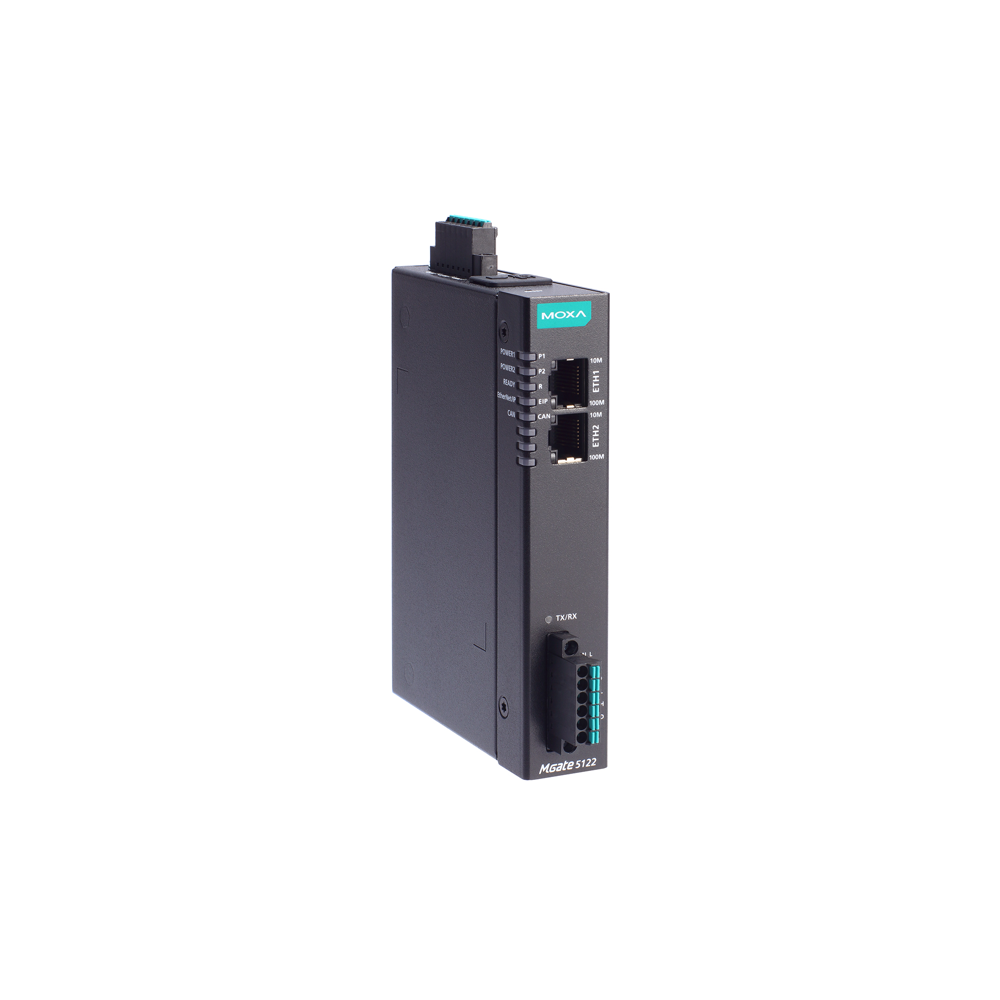 Moxa MGate 5122 – Gateway CAN Bus vers EtherNet/IP Moxa MGate 5122 – Gateway CAN Bus vers EtherNet/IP